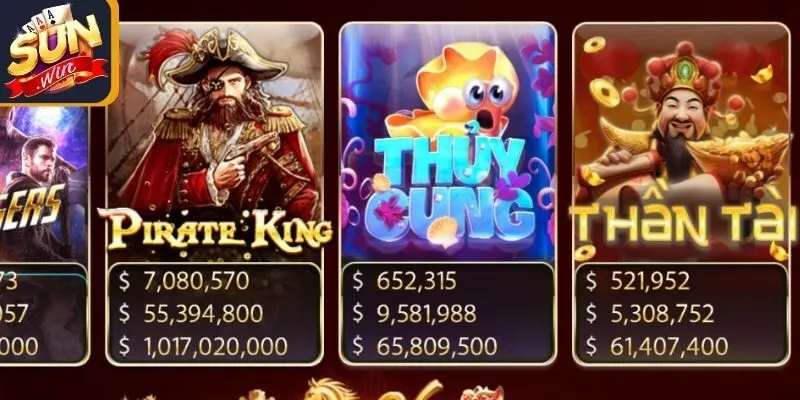 Slot Game 2 Sunwin Điểm mạnh Slotgame Sunwin về đồ họa cùng vận hành